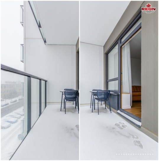 PILNAI ĮRENGTAS, ŠILTAS IR JAUKUS DVIEJŲ KAMBARIŲ BUTAS NAUJOS STATYBOS NAME