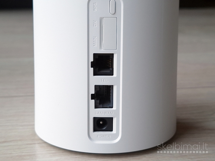 4G+ LTE modemas Alcatel HH71V1 su maitinimo blokeliu