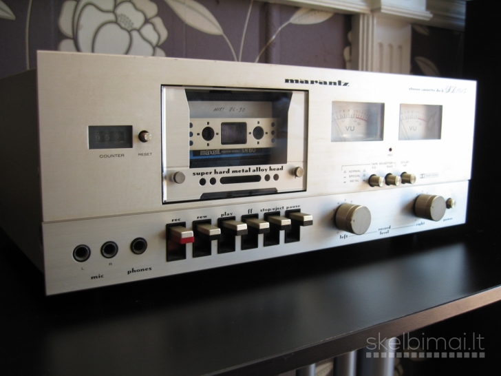 MARANTZ SD1015 stereo cassette deck. 1980m. Labai retas modelis.