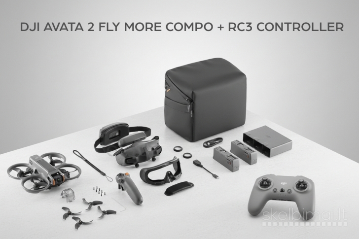 Dji Avata 2 Fly More Combo + Fpv Controller 3