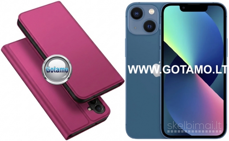 790 Ducis dėklai-knygutės Apple iPhone 13 telefonui WWW.GOTAMO.LT