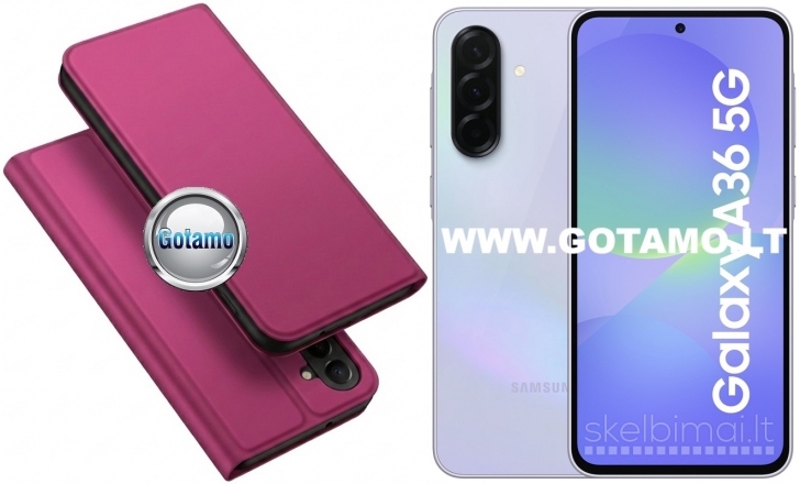 793 Ducis dėklai-knygutės Samsung Galaxy A36 telefonui WWW.GOTAMO.LT