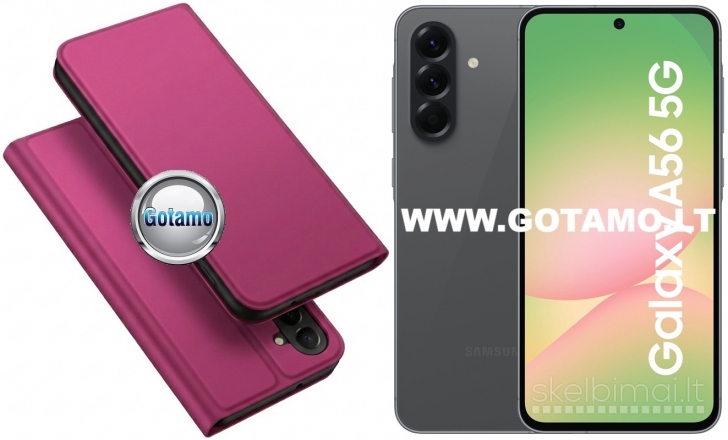 794 Ducis dėklai-knygutės Samsung Galaxy A56 telefonui WWW.GOTAMO.LT