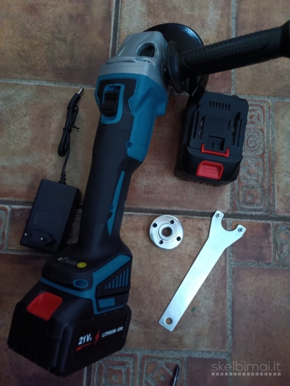 Kampinis šlifuoklis, bulgarke, turbinke