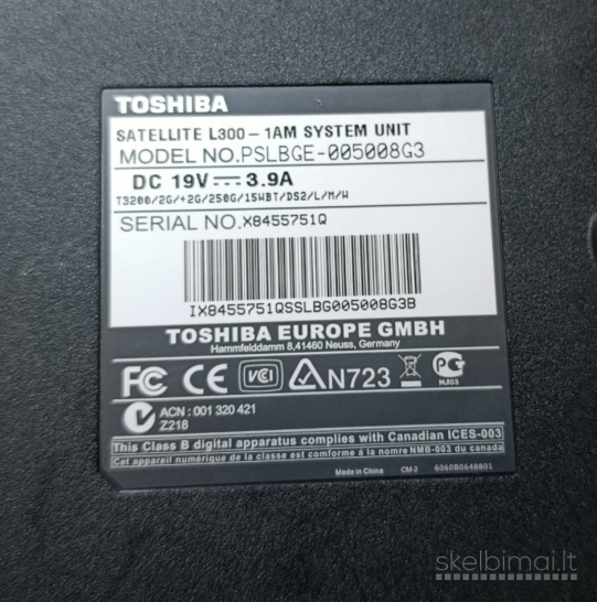 Toshiba Satellite L300