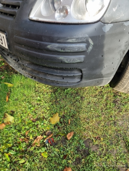 2007 m. gamybos balta/juoda VW CADDY, 1,9 TDI, 77 KW