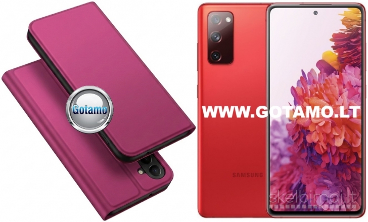 796 Ducis dėklai-knygutės Samsung Galaxy S20 FE telefonui WWW.GOTAMO.LT