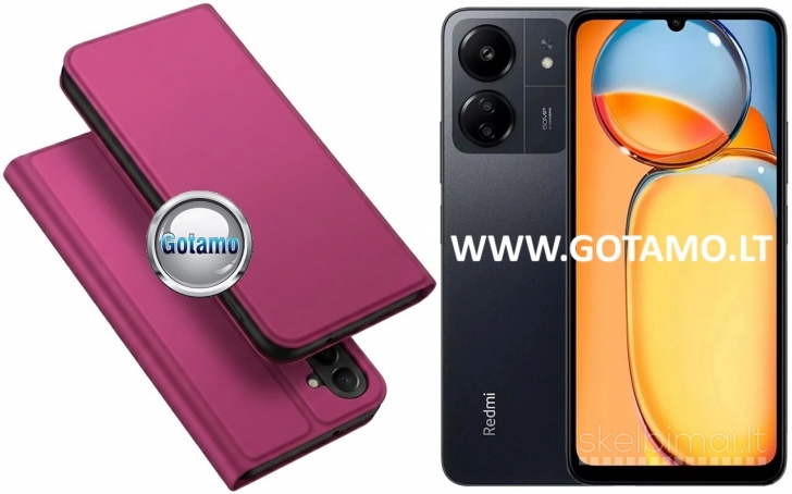 798 Ducis dėklai-knygutės Xiaomi Redmi 13C / Poco C65 telefonams WWW.GOTAMO.LT