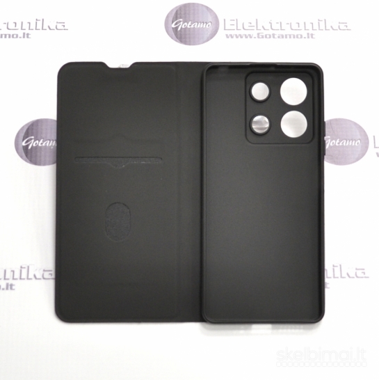 800 Ducis dėklai-knygutės Xiaomi Redmi Note 13 5G telefonui WWW.GOTAMO.LT