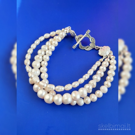 Natūralių Perlų Vėriniai, Apyrankės 