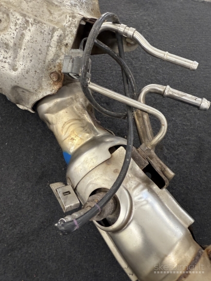 Nissan Qashqai katalizatorius / DPF (kietųjų dalelių filtras)