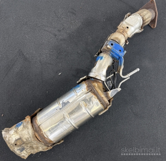 Nissan Qashqai katalizatorius / DPF (kietųjų dalelių filtras)