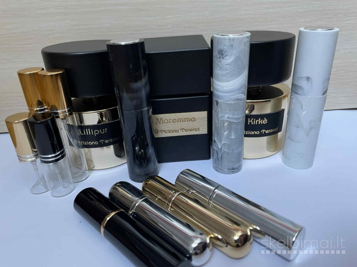 Originalių Tiziana Terenzi kvepalų dalybos į atomaizerius