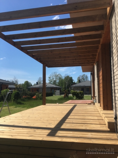 Terasos irengimas 067774850 KLAIPEDOJE IR KLAIPEDOS REGIONE