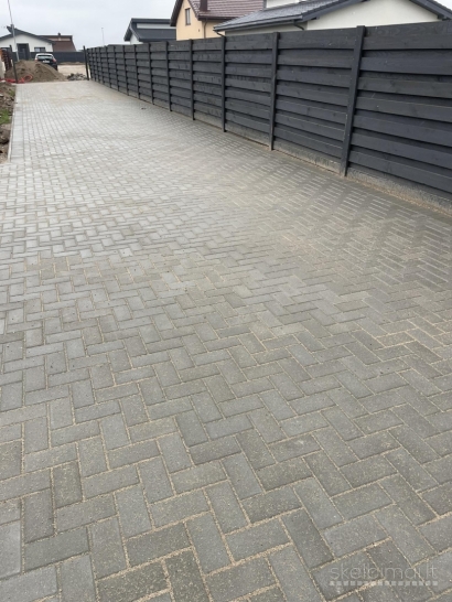 Trinkeliu klojimas 067774850 aikšteliu irengimas KLAIPEDOJE 