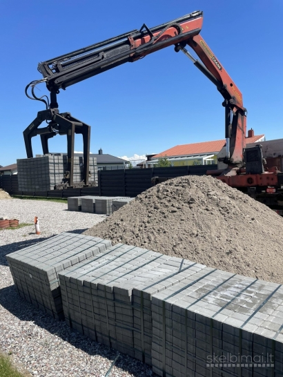 Trinkeliu klojimas 067774850 aikšteliu irengimas KLAIPEDOJE 