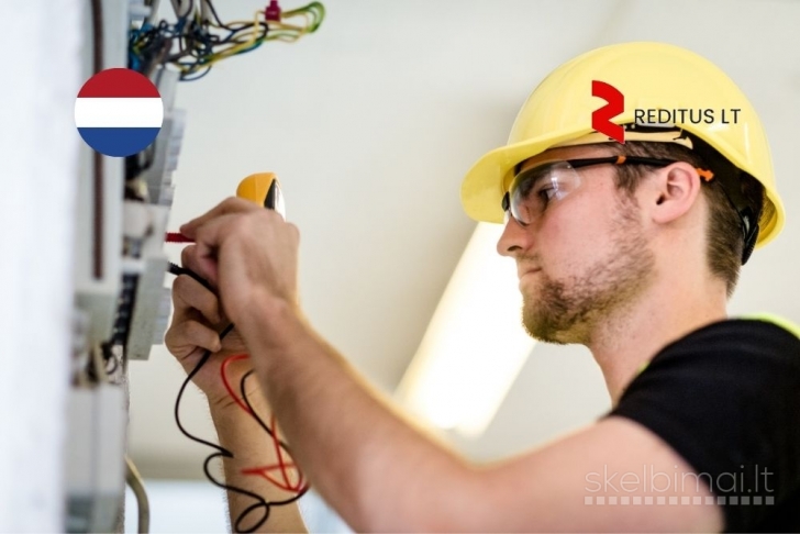Jaunesnieji pramonės elektrikai – darbas Olandijoje (2019)