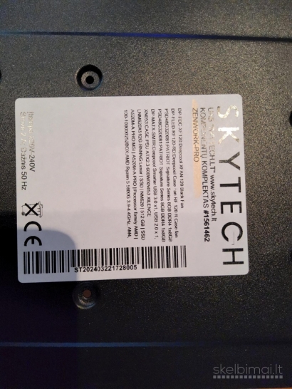 Pc Ryzen 5 5600g, 16gb, 512gb nvme