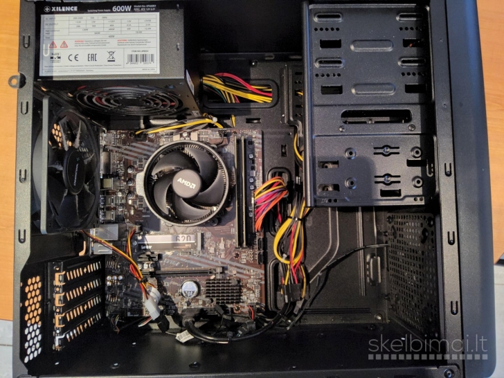 Pc Ryzen 5 5600g, 16gb, 512gb nvme