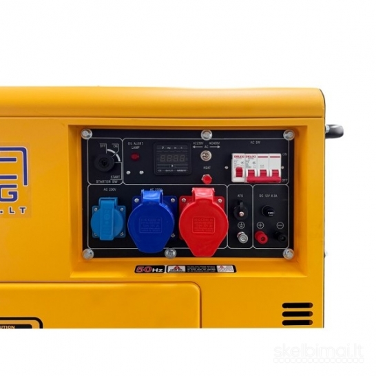 Dyzelinis generatorius 7 kW BD9500SE