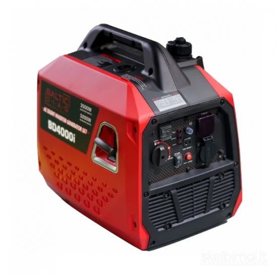 Inverterinis benzininis generatorius 3.2kW BD4000i