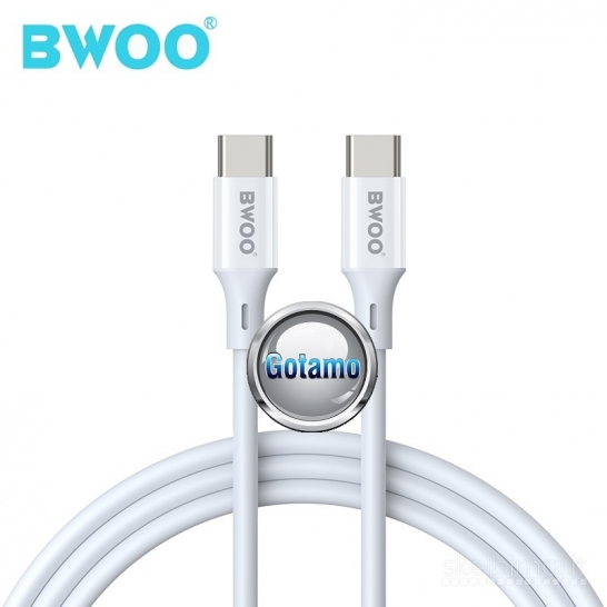 805 Type-C į Type-C laidas 1 metras 65W BWOO WWW.GOTAMO.LT