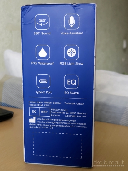 Nauja nešiojama kolonėlė