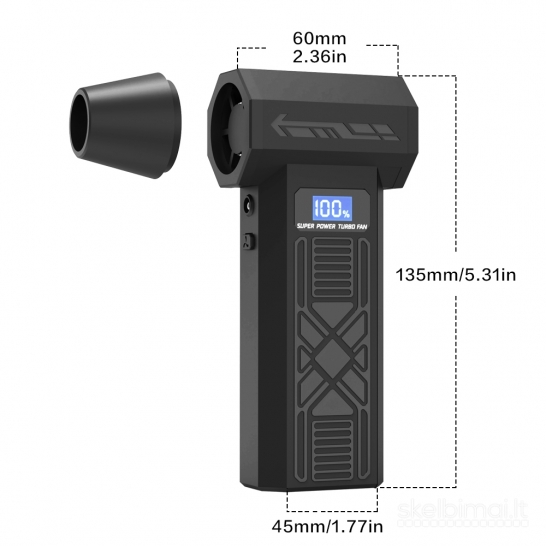 Naujas Mini Turbo Jet fan pūstuvas reaktyvinis ventiliatorius pūstuvas