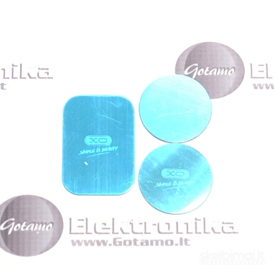 811 Metalinių plokštelių magnetiniams telefonų laikikliams rinkinys XO 3 vnt