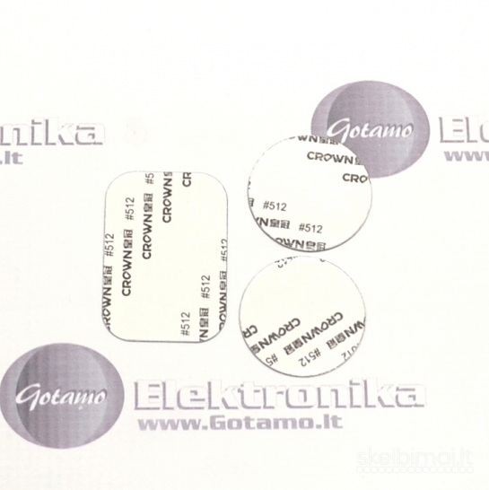 811 Metalinių plokštelių magnetiniams telefonų laikikliams rinkinys XO 3 vnt