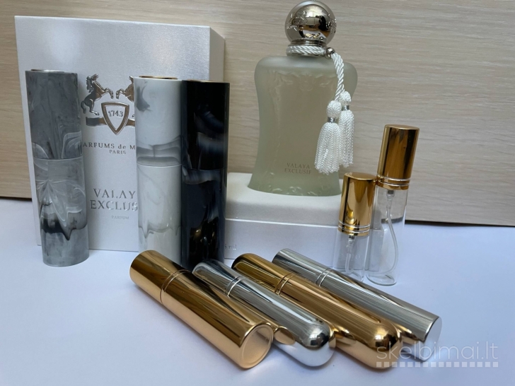 Dalinuosi originaliais Valaya exclusif kvepalais i atomaizerius