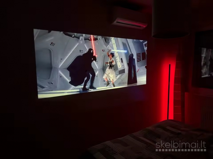 Naujas A10 LED Vaizdo video projektorius su Android sistema