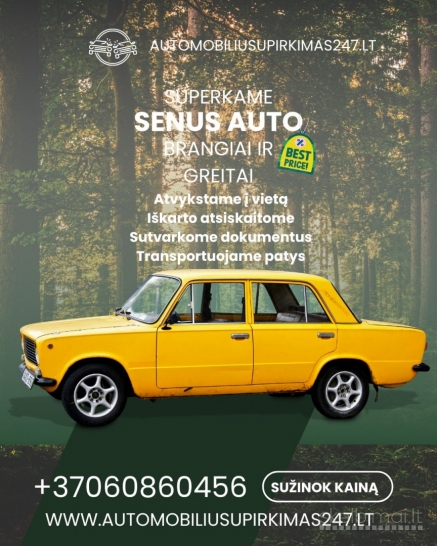 Auto Supirkimas 24/7