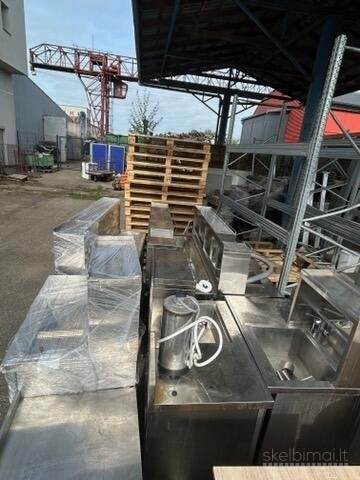 Parduodama šaltos arbatos gamybos ir pardavimo vietos įranga