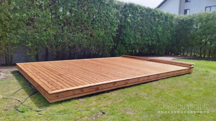 Medžio statybos darbai