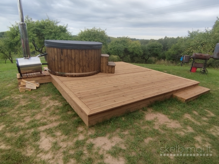 Medžio statybos darbai