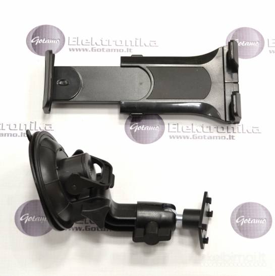 812 Prie stiklo tvirtinamas auto laikiklis telefonui ar planšetei Heavy Duty