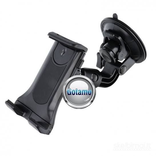 812 Prie stiklo tvirtinamas auto laikiklis telefonui ar planšetei Heavy Duty