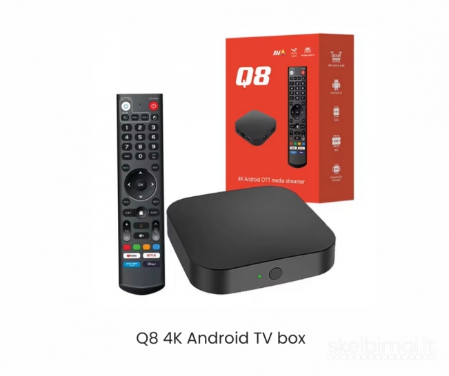 TV priedėliai Android TV - Go3/ Telia Play/ Smart IPTV - nuo 29 Eur!