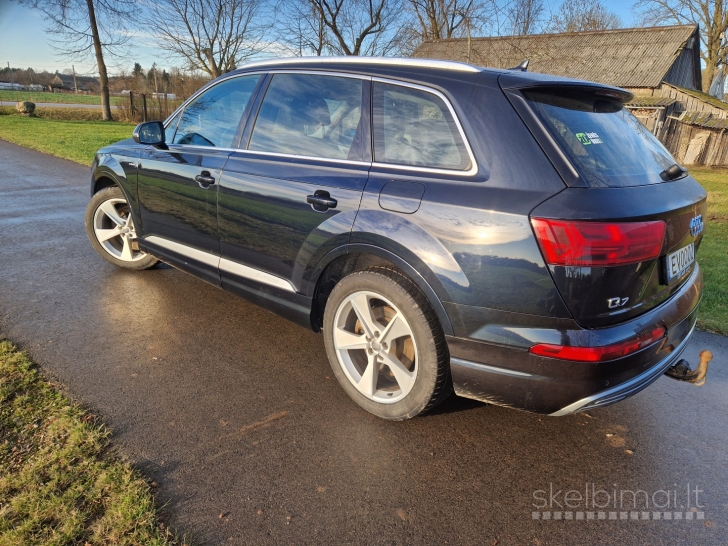 audi Q7 etron dyzelis / elektra