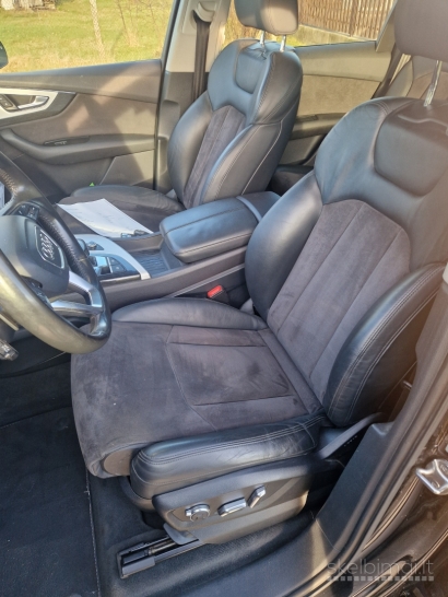 audi Q7 etron dyzelis / elektra