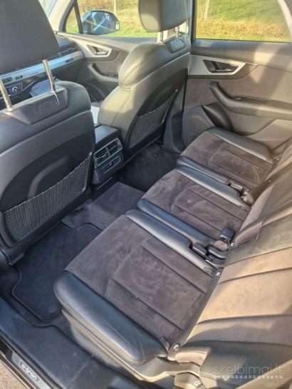 audi Q7 etron dyzelis / elektra