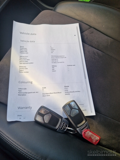 audi Q7 etron dyzelis / elektra