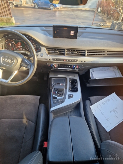 audi Q7 etron dyzelis / elektra