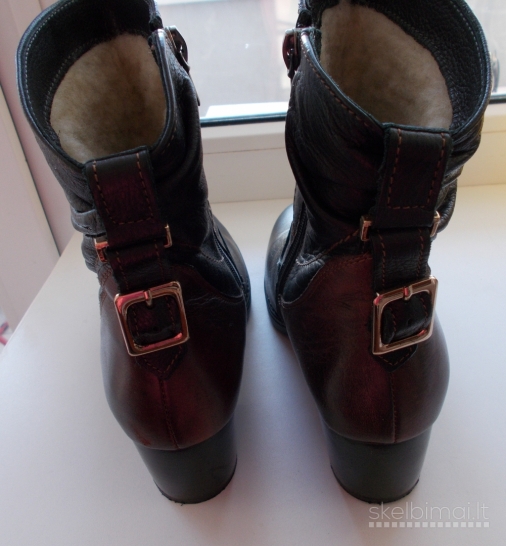 Moteriški natūralios odos aulinukai 38