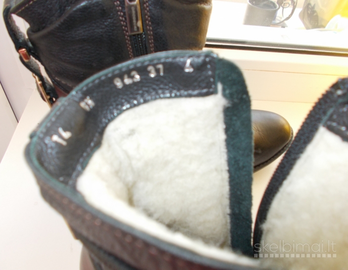 Moteriški natūralios odos aulinukai 38