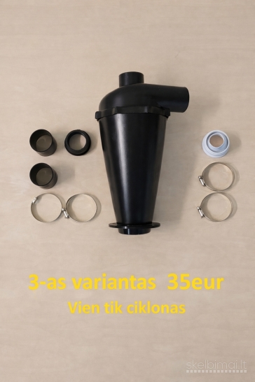 Ciklonas dulkiu siurbliui