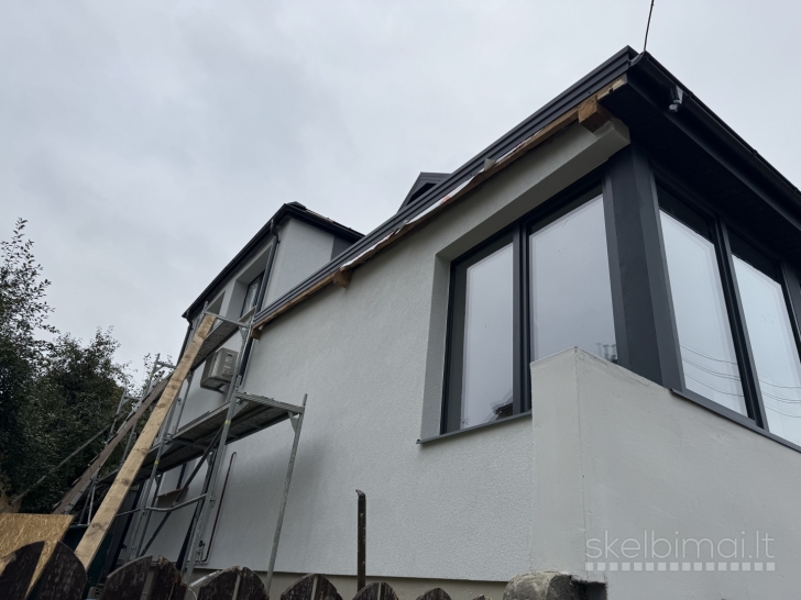 šlaitinių stogų dengimas.....