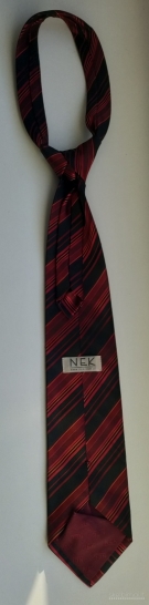 Kaklaraištis 100% Poliesterio Jacquard. Pagaminta UE