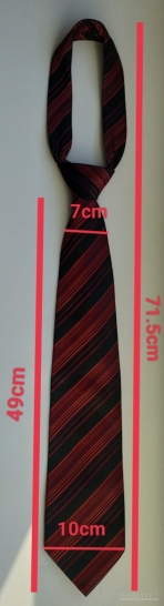 Kaklaraištis 100% Poliesterio Jacquard. Pagaminta UE